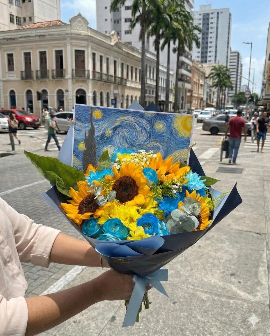 Noite Estrelada de Van Gogh